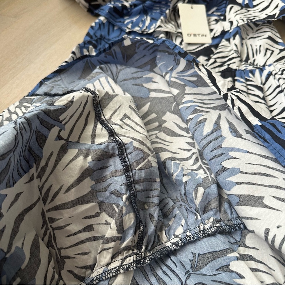 Vacation Dress floral print 100% cotton, NWT - Picture 9 of 11